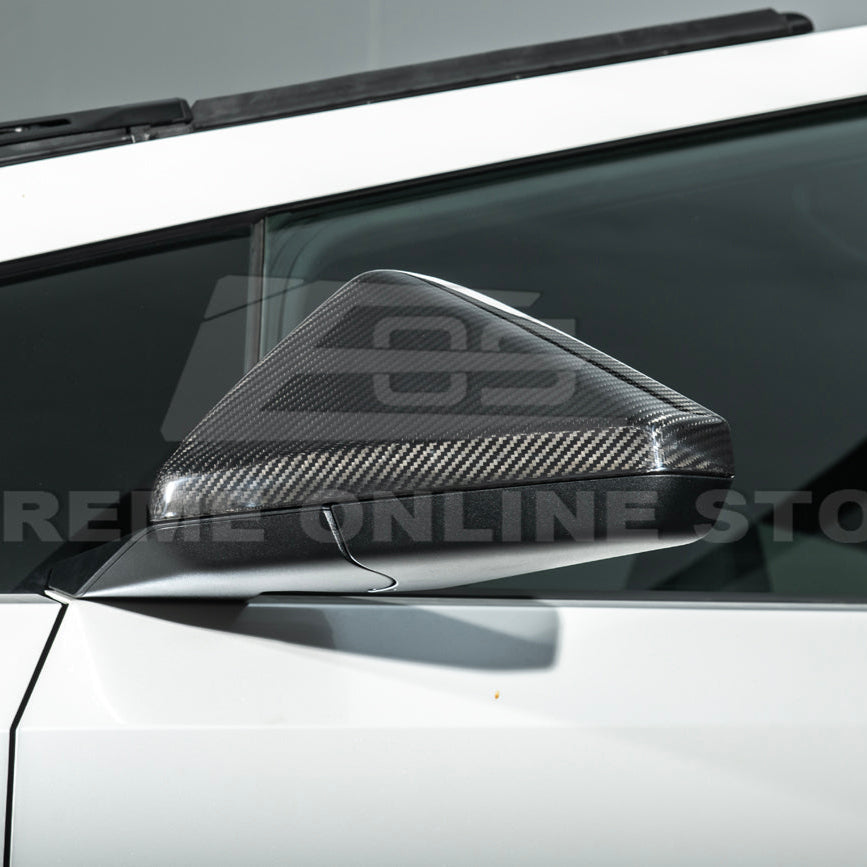 2024-Up Tesla Cybertruck Side Mirror Covers Pair image 13