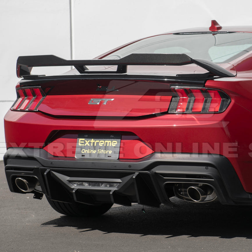 2024-Up Ford Mustang Rear Wing Wickerbill Spoiler image 33