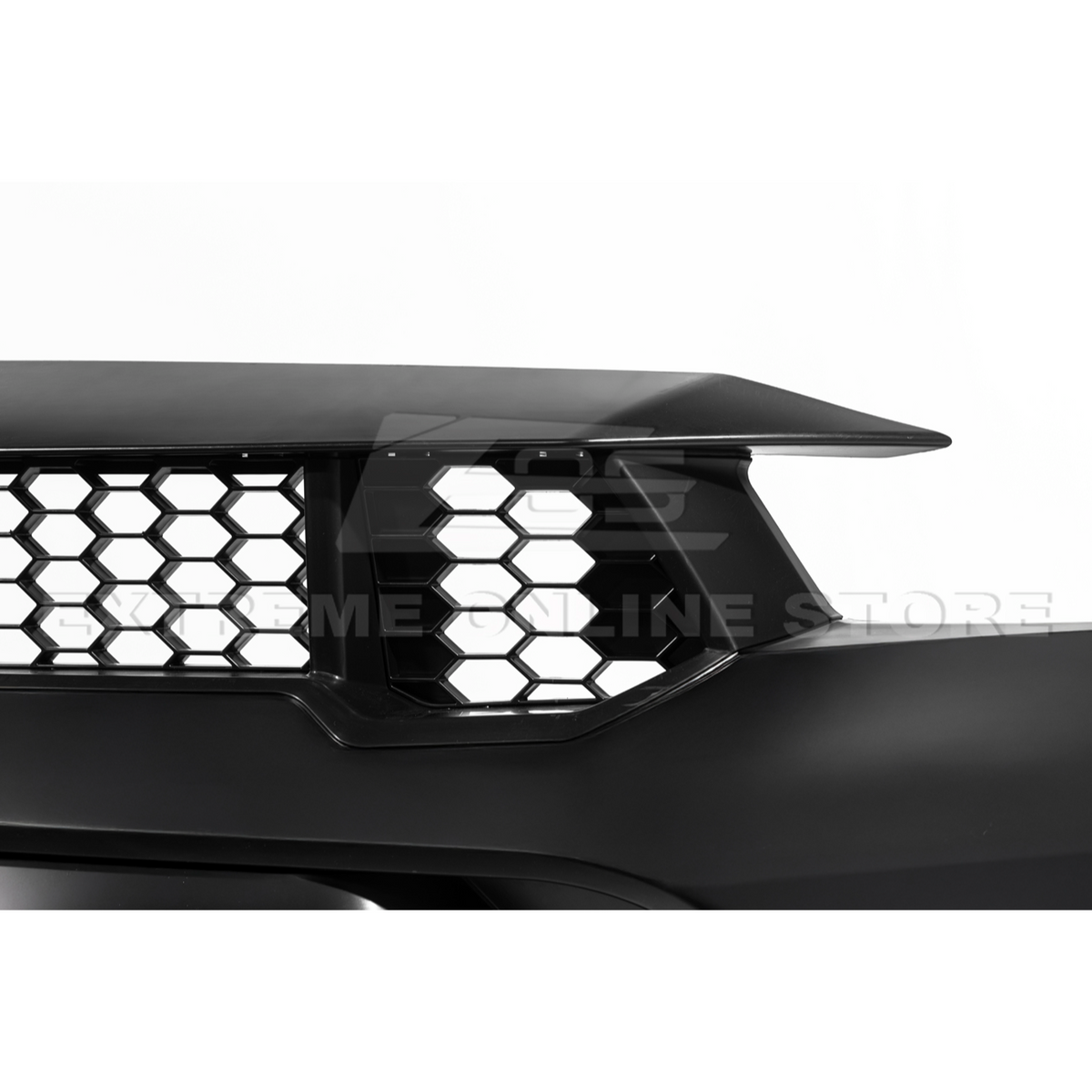 2024-Up Mustang GTD Style Full Conversion Primed Front Bumper Cover Grille Lip image 30