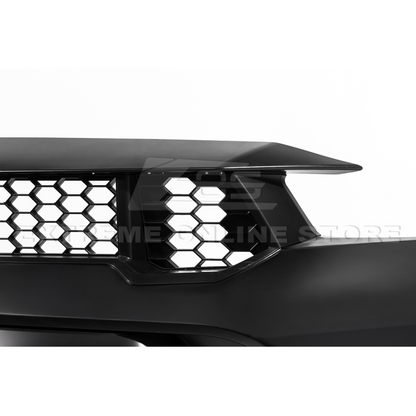 2024-Up Mustang GTD Style Full Conversion Primed Front Bumper Cover Grille Lip image 30