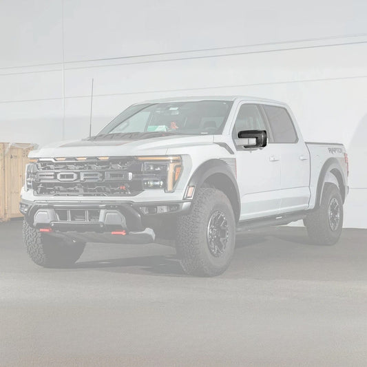 2021-Up Ford F-150 Carbon Fiber Side Mirror Cap Covers image 1