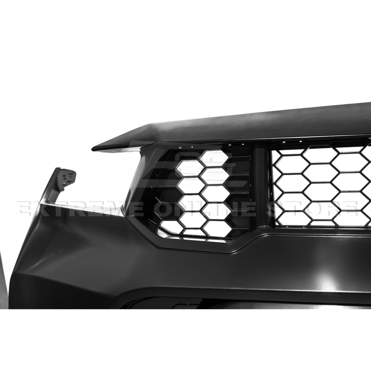 2024-Up Mustang GTD Style Full Conversion Primed Front Bumper Cover Grille Lip image 32