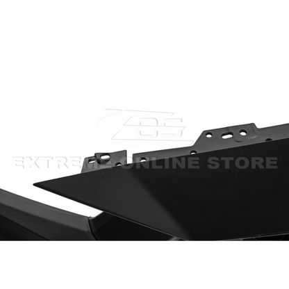 2024-Up Mustang GTD Style Full Conversion Primed Front Bumper Cover Grille Lip image 33
