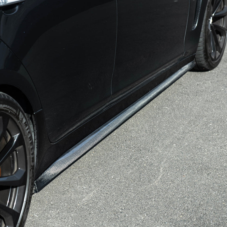 2016-19 Cadillac CTS-V | CARBON FIBER Package V2 Side Skirts image 9