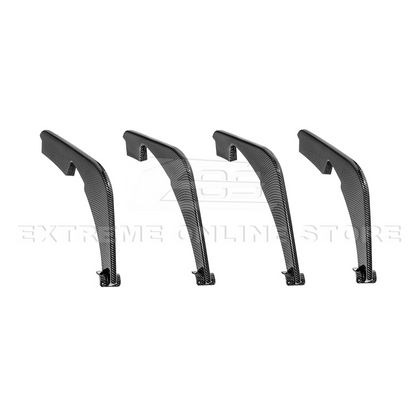 Corvette C8 Stingray DRY CARBON FIBEr Add-On Rear Diffuser Fin image 53