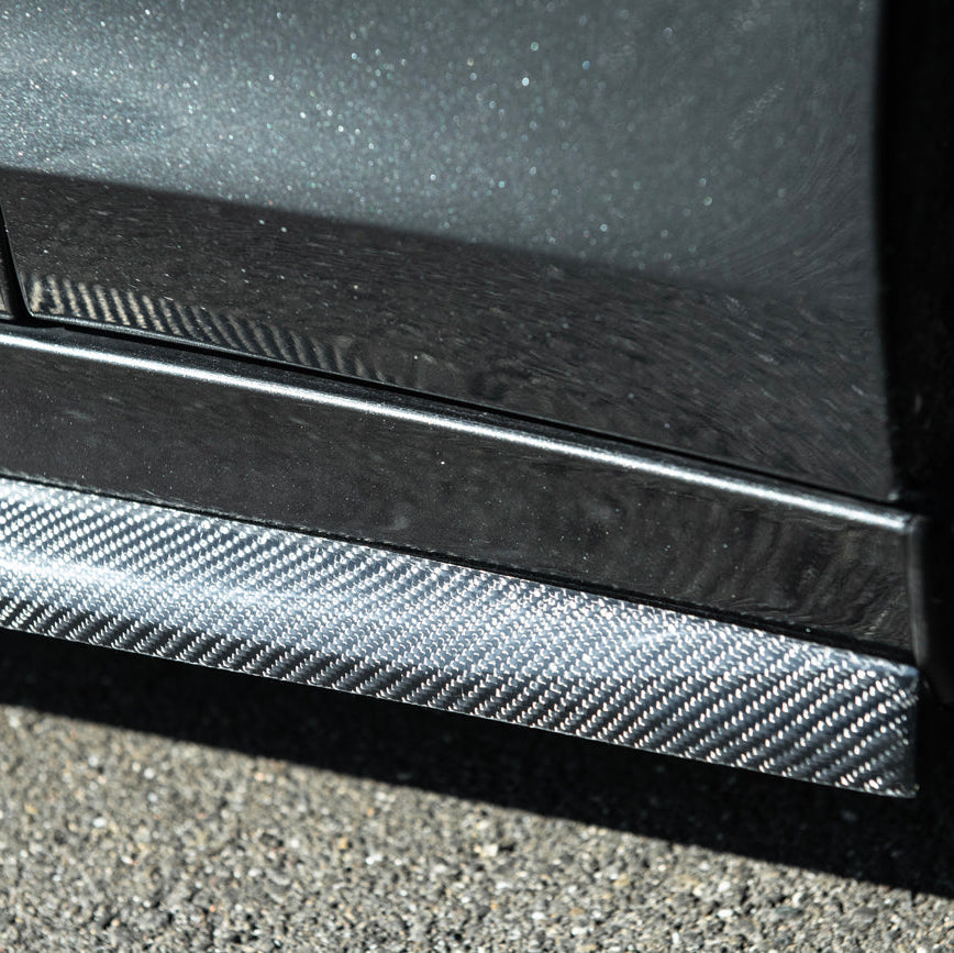 2016-19 Cadillac CTS-V | CARBON FIBER Package V2 Side Skirts image 11