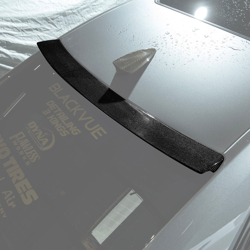 2016-19 Cadillac CTS-V Sedan Rear Roof Top Window Spoiler image 1