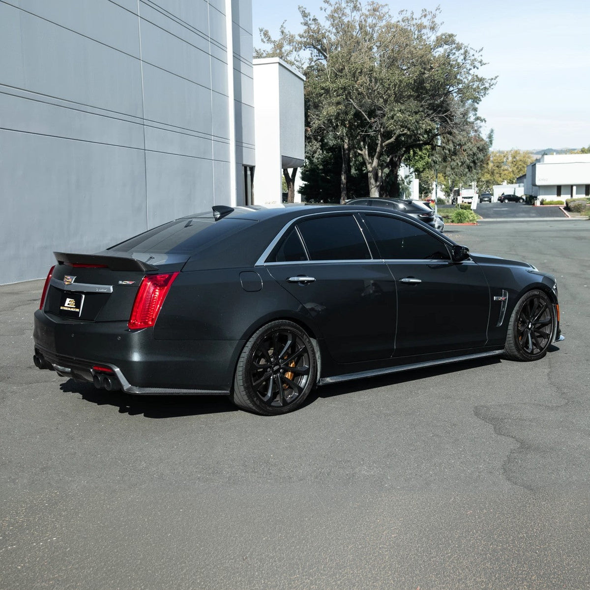 2016-19 Cadillac CTS-V | CARBON FIBER Package V2 Side Skirts image 6