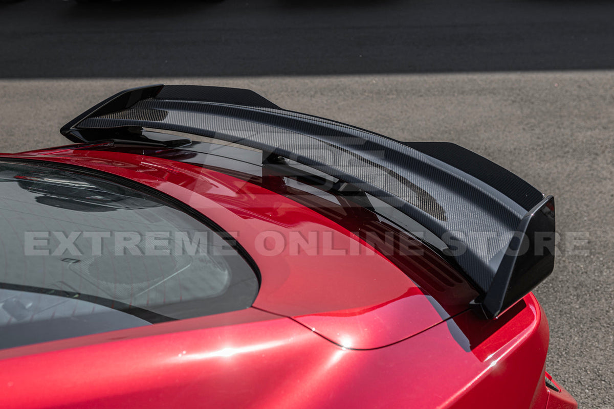 2024-Up Mustang Dark Horse Package Rear Wickerbill Spoiler image 7