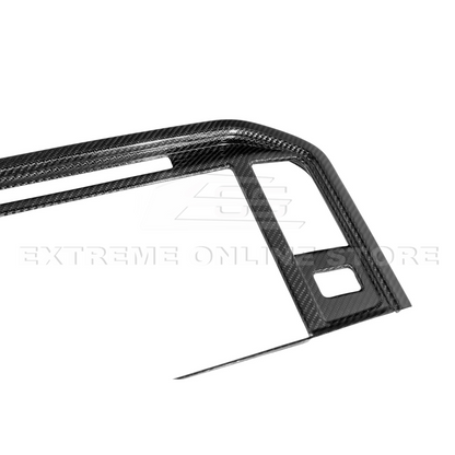 2021-Up Ford F-150 CARBON FIBER Monitor Infotainment Screen Cover image 6
