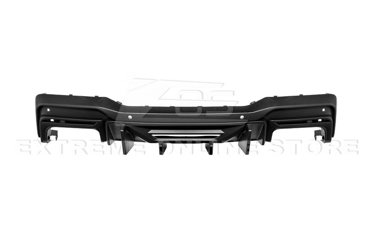 2024+ Ford Mustang Rear Bumper Diffuser Dual Tips image 7