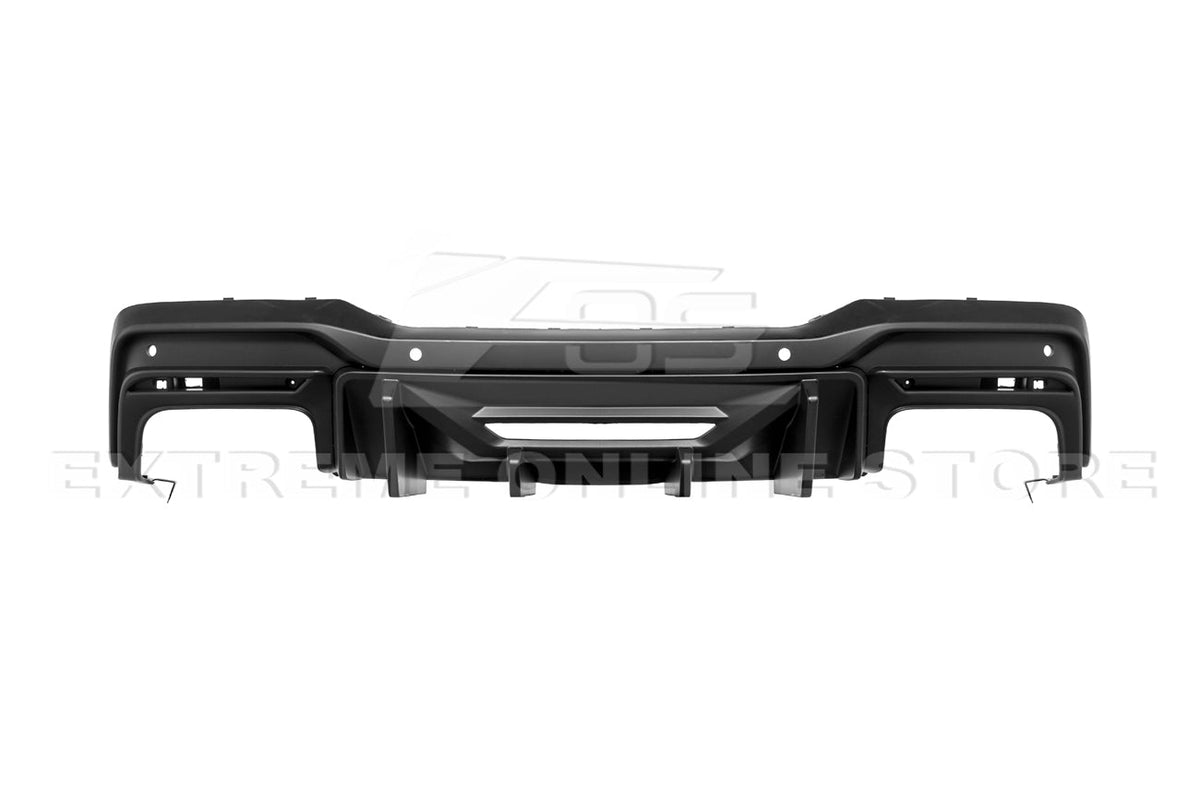 2024+ Ford Mustang Rear Bumper Diffuser Dual Tips image 8