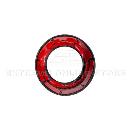 2024-Up Ford Mustang S650 | Dry CARBON FIBER Interior Door Speaker Cover Pairs image 16