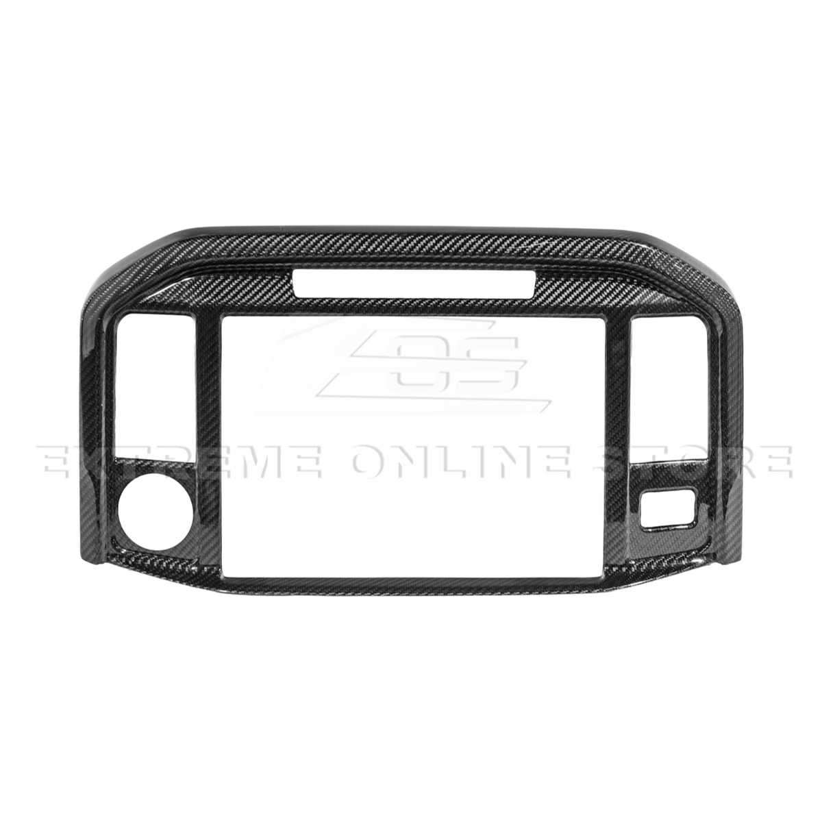2021-Up Ford F-150 CARBON FIBER Monitor Infotainment Screen Cover image 3
