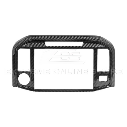 2021-Up Ford F-150 CARBON FIBER Monitor Infotainment Screen Cover image 3