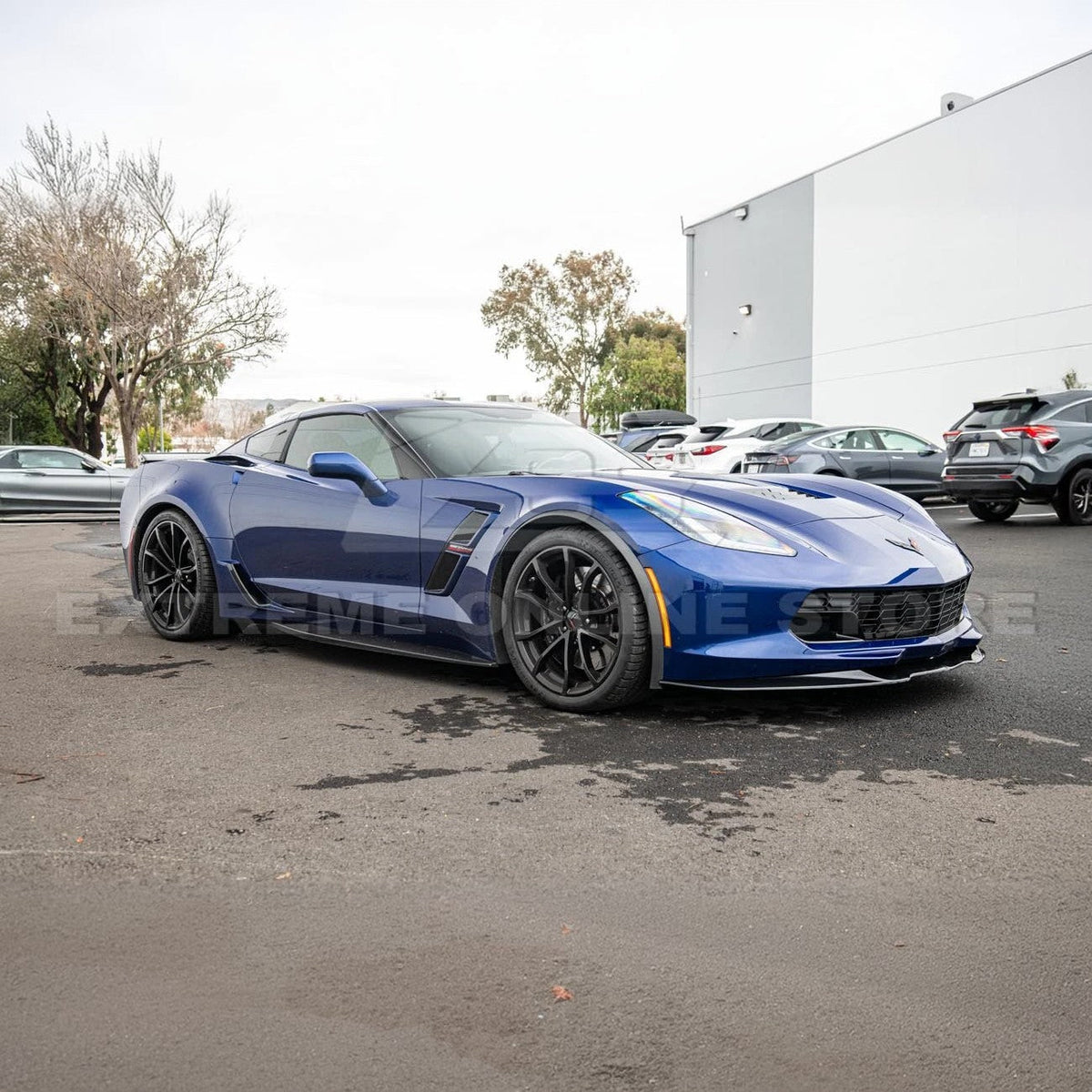 Corvette C7 Stingray EOS Preformance Package Front Splitter image 20