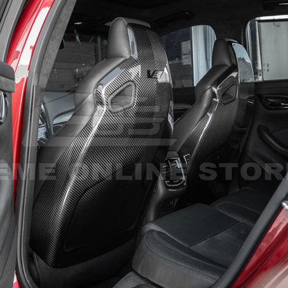 2016-19 CTS-V | ATS-V Dry CARBON FIBER Seat Back Cover image 18