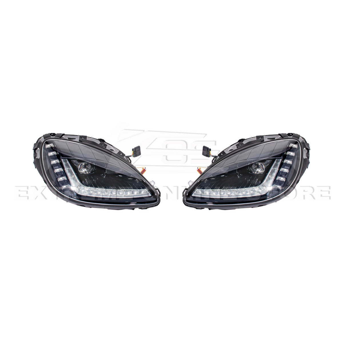2005-13 Corvette C6 l C7 Style Projector LED Sequential Signal Turn Headlights image 28