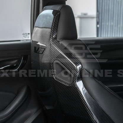 2016-19 CTS-V | ATS-V Dry CARBON FIBER Seat Back Cover image 23