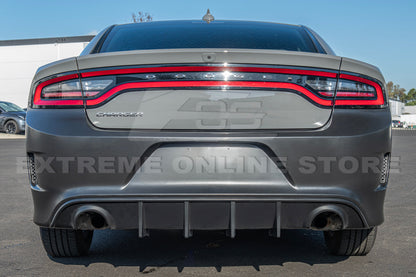 2015-Up Dodge Charger SRT Hellcat Conversion Rear Bumper Cover image 14