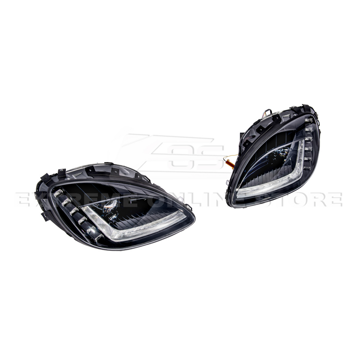 2005-13 Corvette C6 l C7 Style Projector LED Sequential Signal Turn Headlights image 29