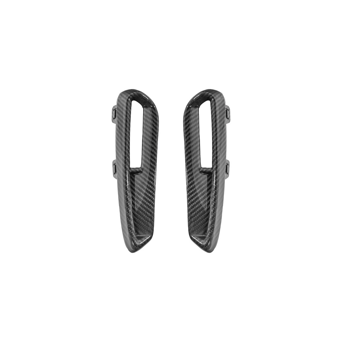 2023-Up Honda Civic Type-R Carbon Fiber Rear Hatch Vent Trim Cover image 1