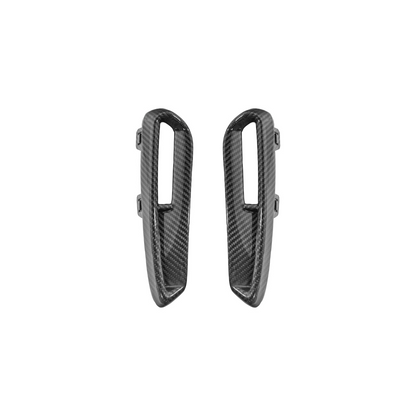 2023-Up Honda Civic Type-R Carbon Fiber Rear Hatch Vent Trim Cover image 1