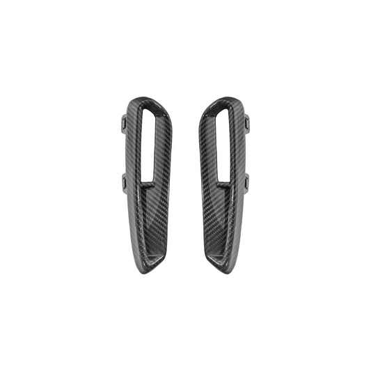 2023-Up Honda Civic Type-R Carbon Fiber Rear Hatch Vent Trim Cover image 1