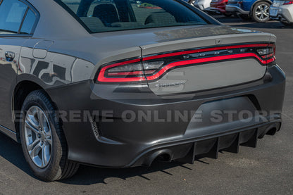 2015-Up Dodge Charger SRT Hellcat Conversion Rear Bumper Cover image 15