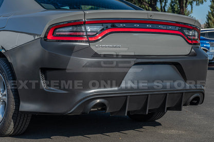 2015-Up Dodge Charger SRT Hellcat Conversion Rear Bumper Cover image 16