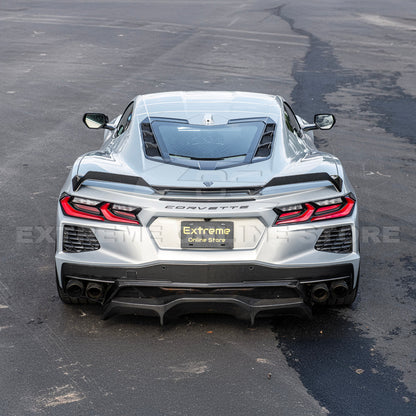 Z51 Package Corvette C8 Stingray Rear Add-On Wicker Extension image 31
