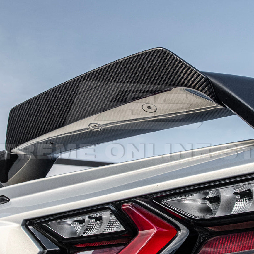 Z51 Wickerbill Package Corvette C8 Stingray Rear Trunk Spoiler image 63