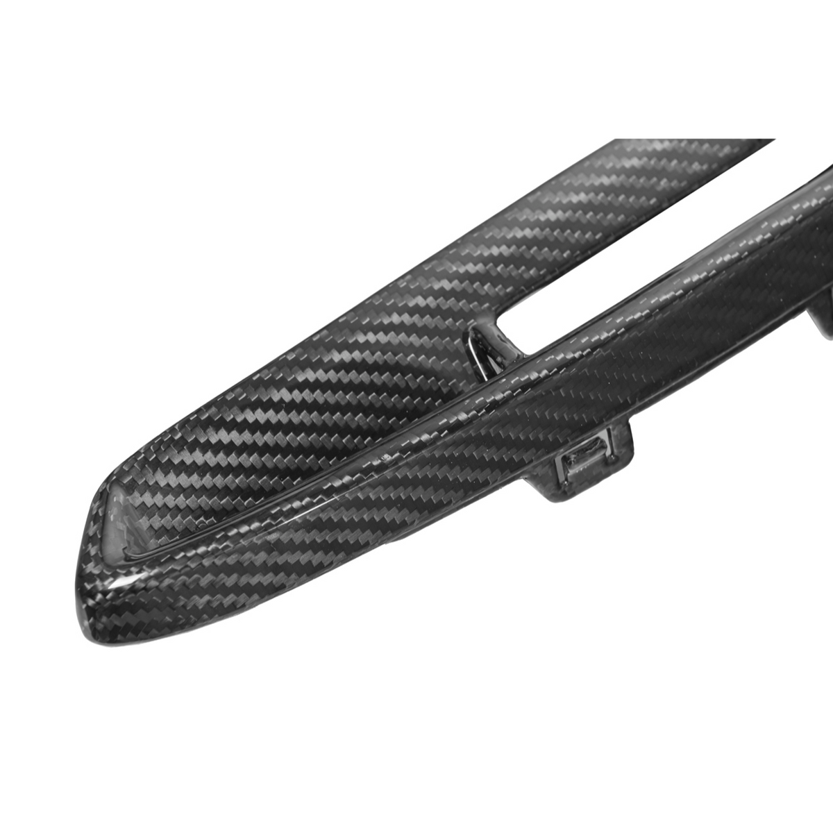 2023-Up Honda Civic Type-R Carbon Fiber Rear Hatch Vent Trim Cover image 14