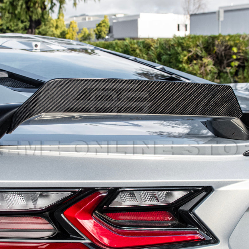 Z51 Wickerbill Package Corvette C8 Stingray Rear Trunk Spoiler image 62