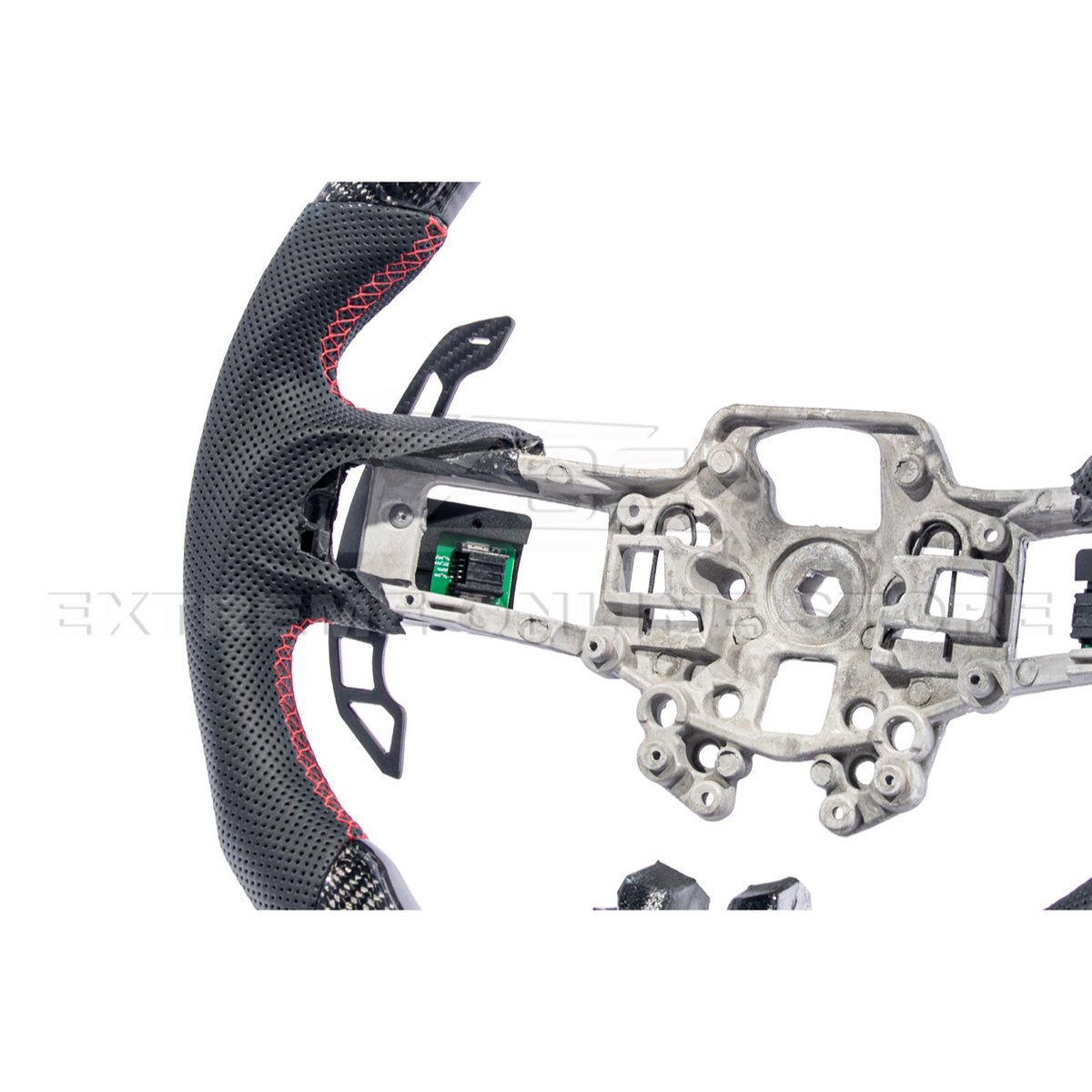 2024-Up Ford Mustang Steering Wheel Magnetic Paddle Shifter Pair image 16