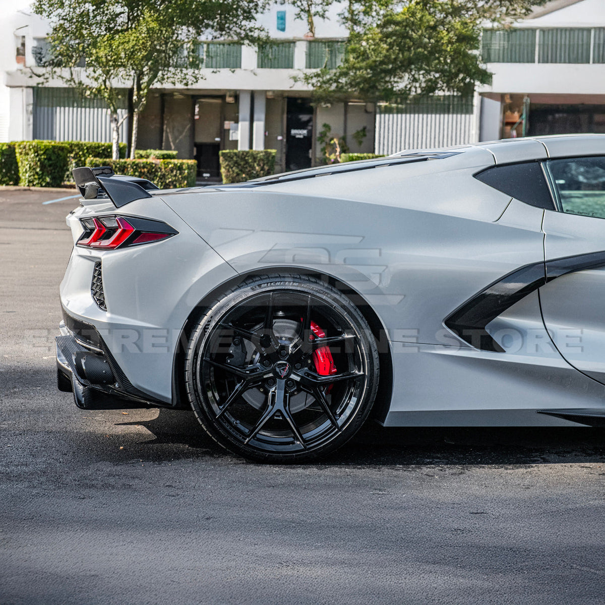 Z51 Package Corvette C8 Stingray Rear Add-On Wicker Extension image 35