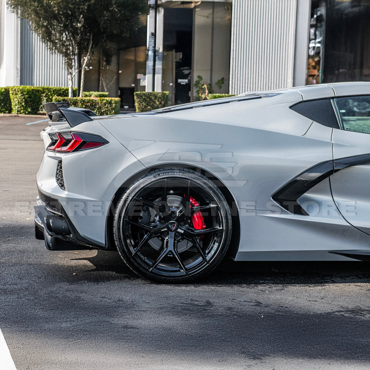 Z51 Wickerbill Package Corvette C8 Stingray Rear Trunk Spoiler image 60