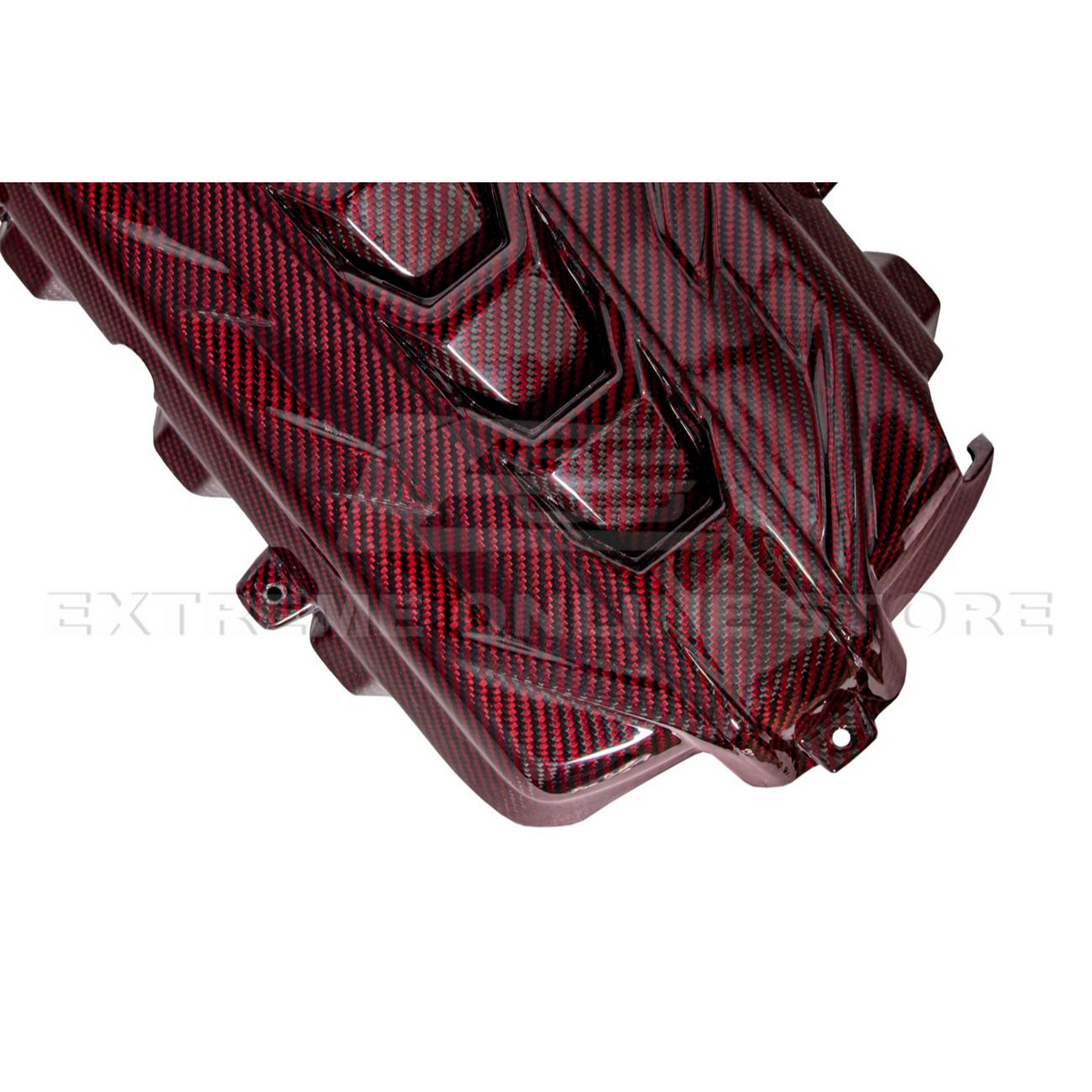 2020-Up Corvette C8 DRY CARBON FIBER LT2 Rear Engine Cover image 36