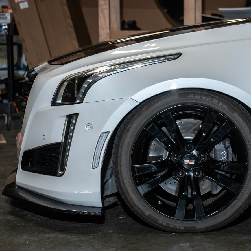 2014-19 Cadillac ATS & CTS | Front Bumper Amber LED Side Marker Lights image 12