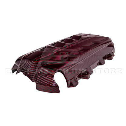2020-Up Corvette C8 DRY CARBON FIBER LT2 Rear Engine Cover image 37