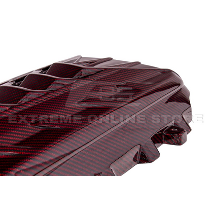 2020-Up Corvette C8 DRY CARBON FIBER LT2 Rear Engine Cover image 38