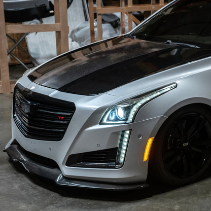 2014-19 Cadillac ATS & CTS | Front Bumper Amber LED Side Marker Lights image 4