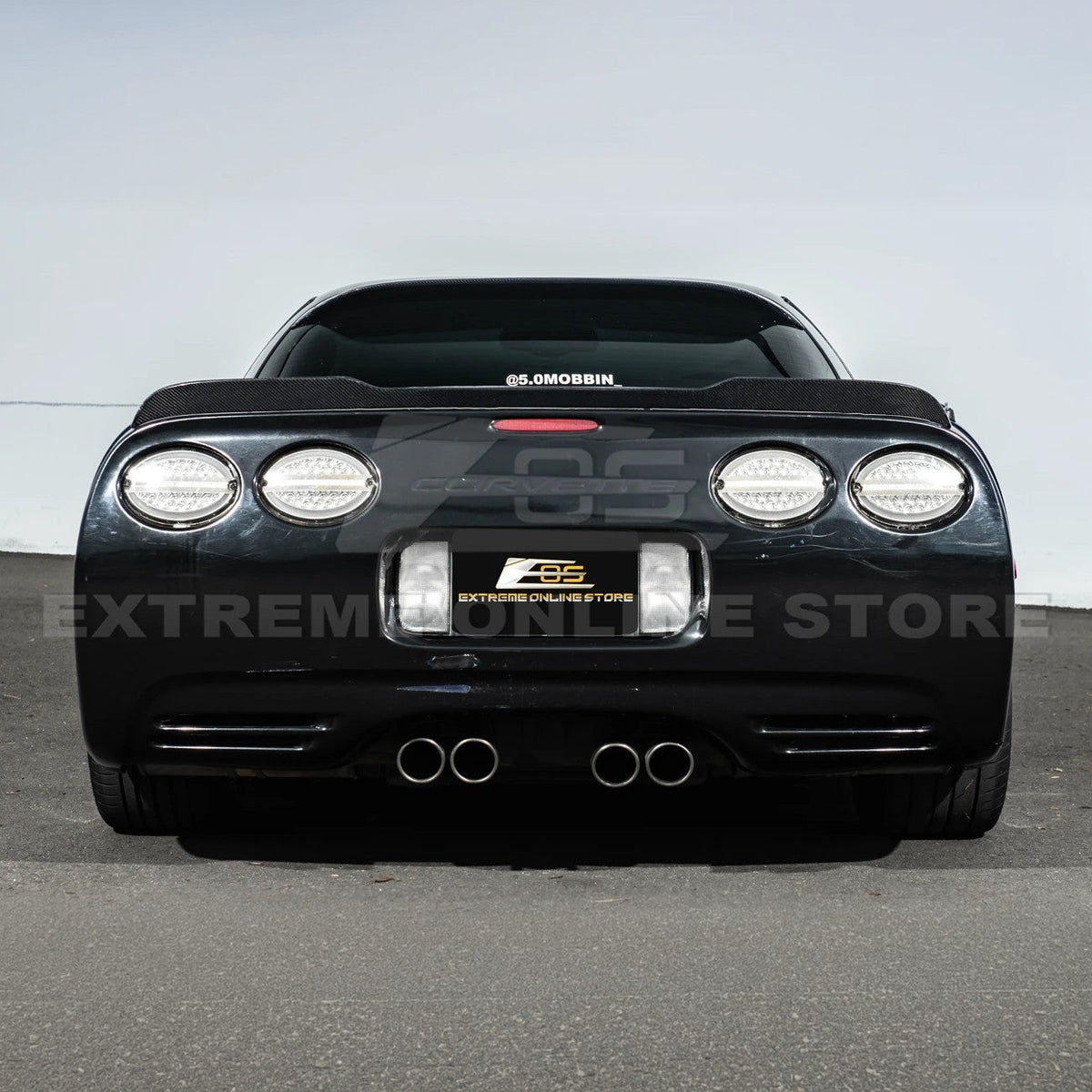 1997-04 Corvette C5 Z06 | EOS CARBON FIBER Rear Roof Wing Deck Lid Spoiler image 6