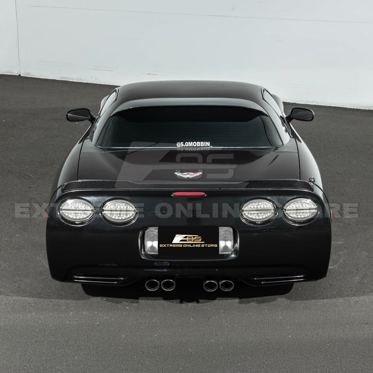 1997-04 Corvette C5 Z06 | EOS CARBON FIBER Rear Roof Wing Deck Lid Spoiler image 7
