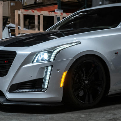 2014-19 Cadillac ATS & CTS | Front Bumper Amber LED Side Marker Lights image 49