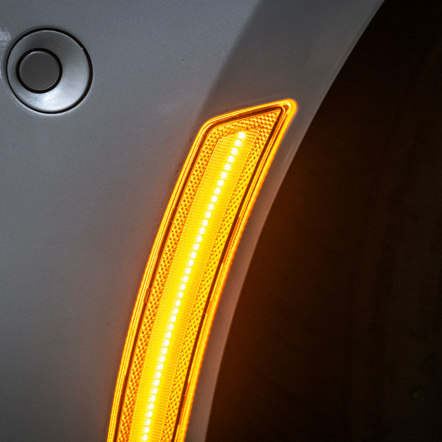 2014-19 Cadillac ATS & CTS | Front Bumper Amber LED Side Marker Lights image 54