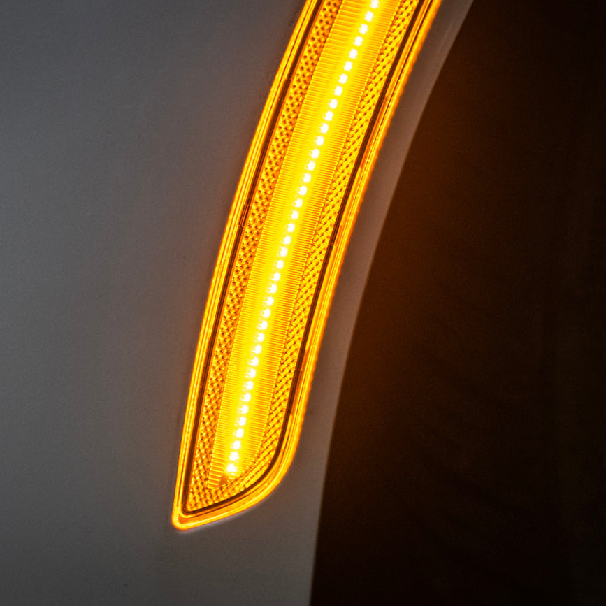 2014-19 Cadillac ATS & CTS | Front Bumper Amber LED Side Marker Lights image 55
