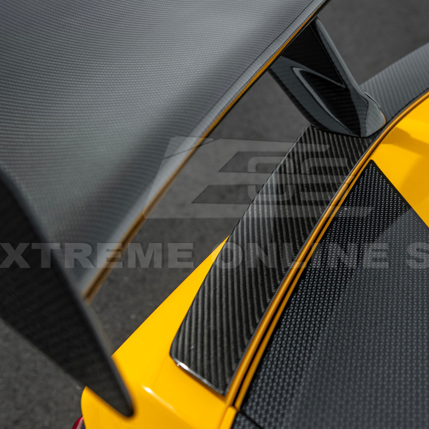 ZR1 Package Corvette C8 Z06 / E-Ray DRY CARBON FIBER Rear Spoiler image 18
