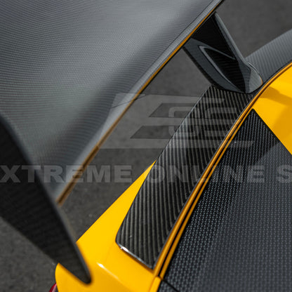 ZR1 Package Corvette C8 Z06 / E-Ray DRY CARBON FIBER Rear Spoiler image 18