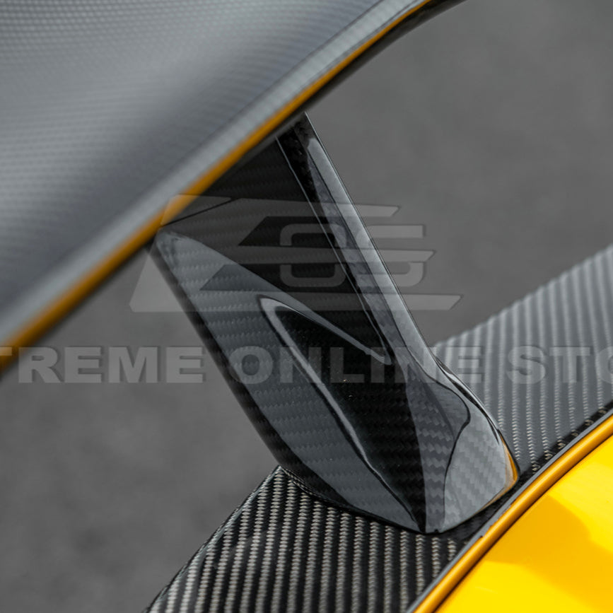 ZR1 Package Corvette C8 Z06 / E-Ray DRY CARBON FIBER Rear Spoiler image 19
